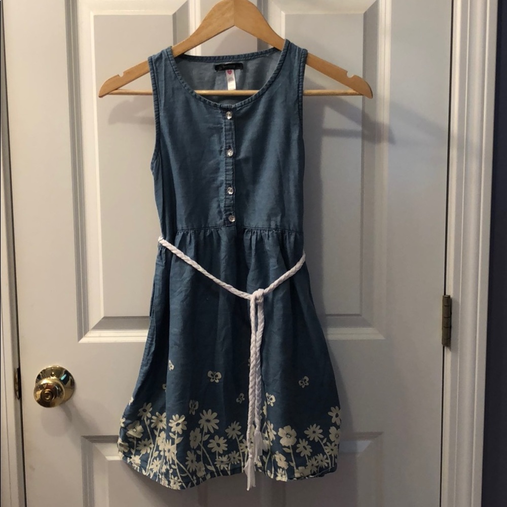 Girl’s denim dress